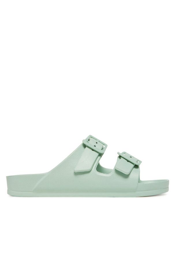 ONLY Shoes Klapki Onlcristy 15316868 Zielony. Kolor: zielony