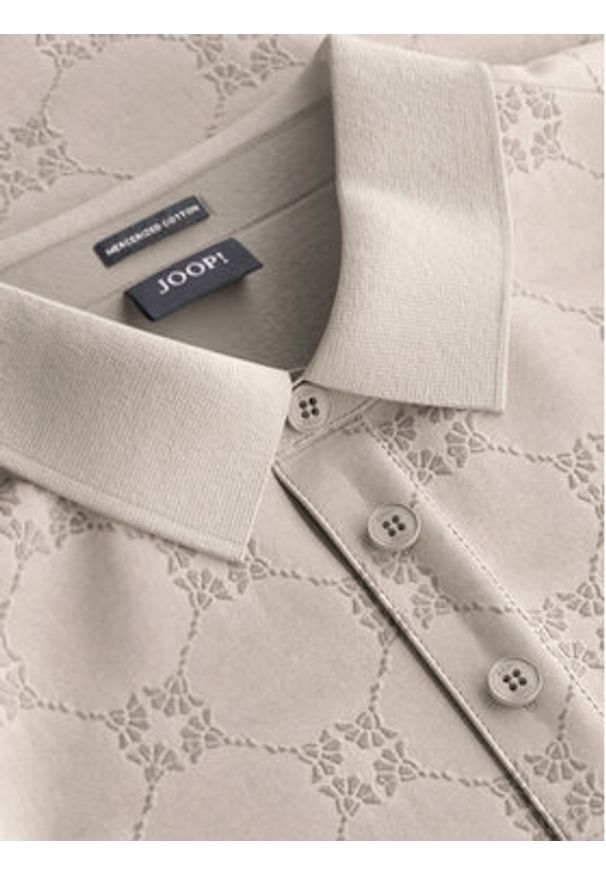 JOOP! Polo 17 JJ-24Bartholo 30046986 Beżowy Modern Fit. Typ kołnierza: polo. Kolor: beżowy. Materiał: bawełna