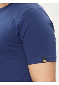 Ellesse T-Shirt Trea SHV20126 Granatowy Regular Fit. Kolor: niebieski. Materiał: bawełna