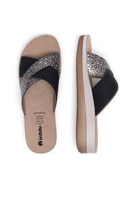 Inblu Klapki FT000013 Czarny. Kolor: czarny. Materiał: syntetyk #5