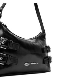 Karl Lagerfeld Jeans Torebka B1W30156 Czarny. Kolor: czarny. Materiał: skórzane #5