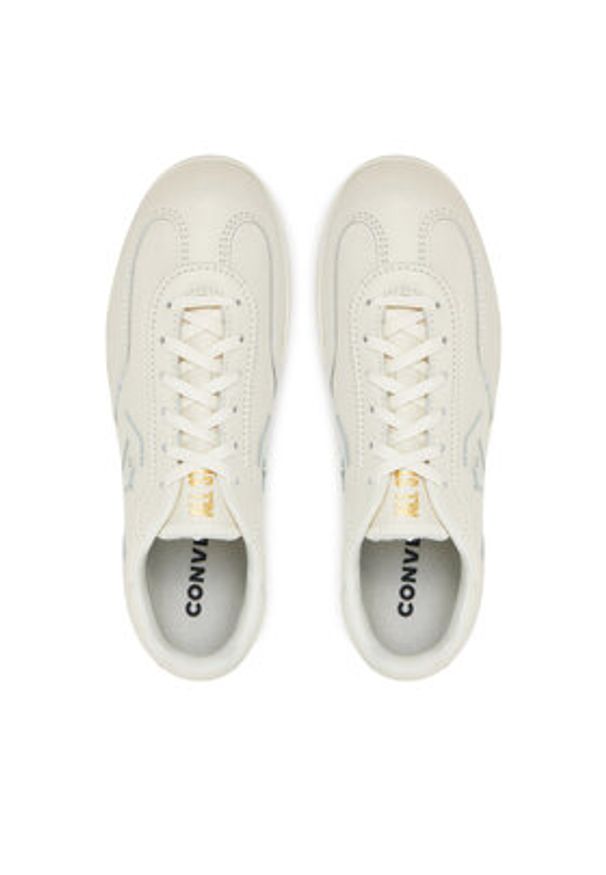 Converse Sneakersy Run Star Trainer Gold A12778C Écru. Materiał: skóra. Sport: bieganie