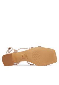 Aldo Sandały Esther 14296044 Beżowy. Kolor: beżowy. Materiał: skóra #6