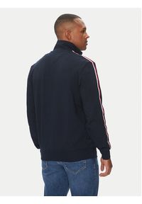 TOMMY HILFIGER - Tommy Hilfiger Bluza Global Stripe MW0MW38686 Granatowy Regular Fit. Kolor: niebieski. Materiał: bawełna #5