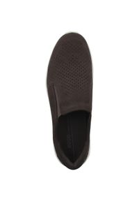 ecco - Buty do chodzenia męskie Ecco Irving Slip On. Zapięcie: bez zapięcia. Kolor: brązowy. Materiał: skóra. Szerokość cholewki: normalna. Sport: turystyka piesza