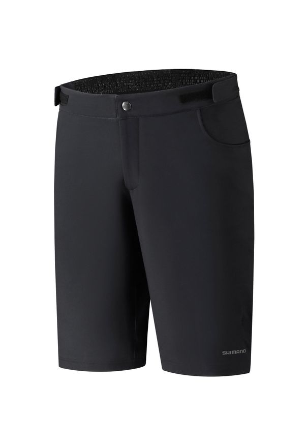 SHIMANO - Spodenki rowerowe MTB/Enduro męskie Shimano Fukui Shorts. Kolor: czarny