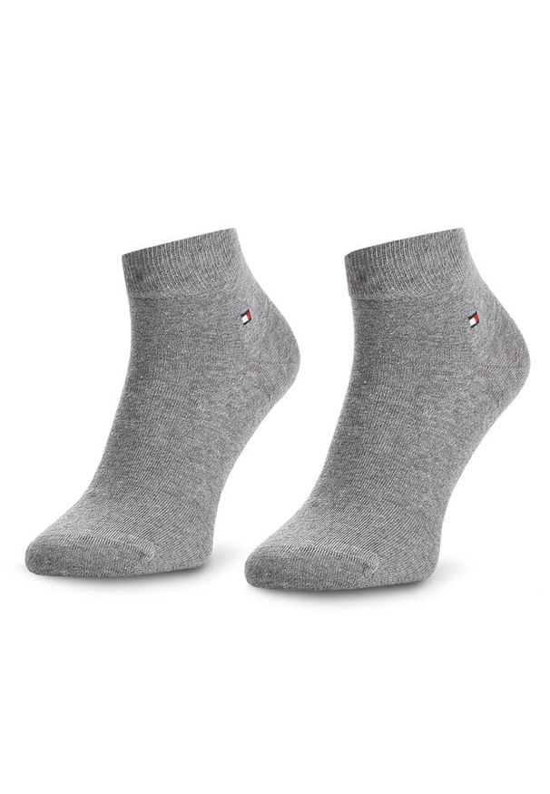 TOMMY HILFIGER - Skarpety krótkie Tommy Hilfiger. Kolor: szary