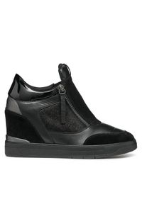 Geox Sneakersy D Maurica D35PRA 085TC C9999 Czarny. Kolor: czarny #1