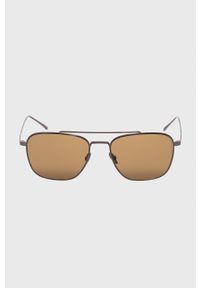 Lacoste Okulary przeciwsłoneczne męskie kolor brązowy. Kolor: brązowy #2