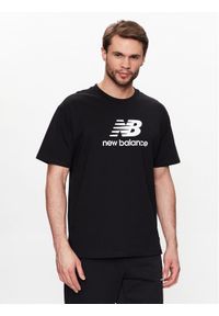 New Balance T-Shirt MT31541 Czarny Relaxed Fit. Kolor: czarny. Materiał: bawełna #1