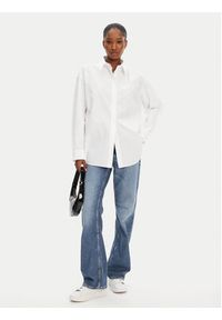 Hugo - HUGO Koszula Elisana 50542985 Biały Relaxed Fit. Kolor: biały. Materiał: bawełna #3