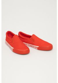 Big-Star - Big Star Tenisówki damskie kolor czerwony. Nosek buta: okrągły. Kolor: czerwony. Materiał: guma