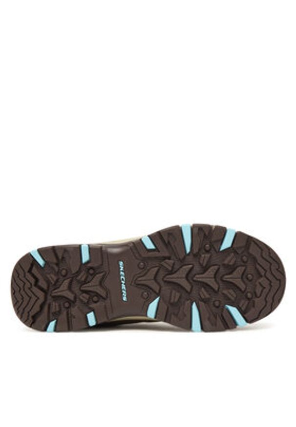 skechers - Skechers Trekkingi Trego 180119/CHOC Brązowy. Kolor: brązowy. Materiał: materiał