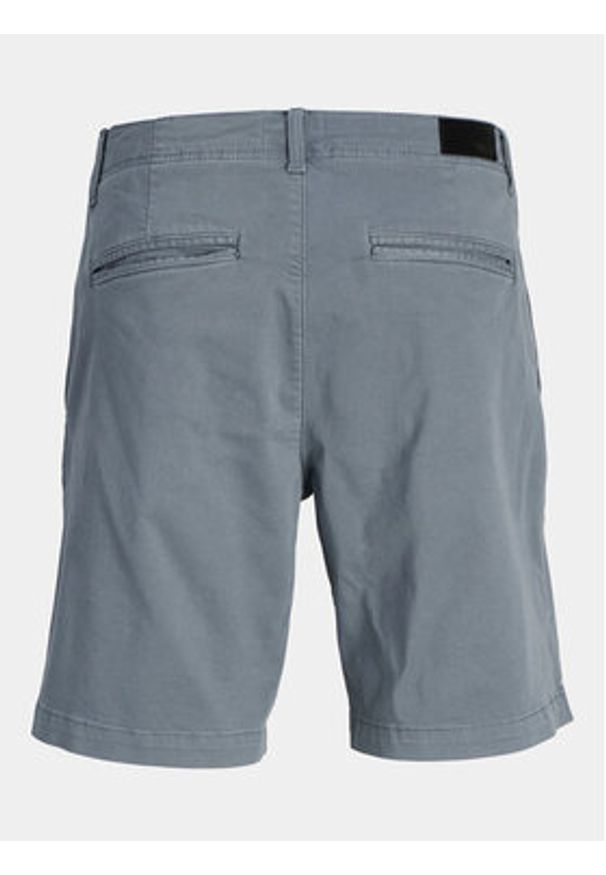 Jack & Jones - Jack&Jones Szorty materiałowe Harlow 12252966 Szary Tapered Fit. Kolor: szary. Materiał: bawełna