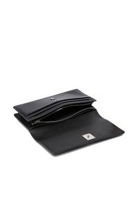 Calvin Klein Duży Portfel Damski Emblem Hw Long Bifold LV04F1098G Czarny. Kolor: czarny. Materiał: skóra #3