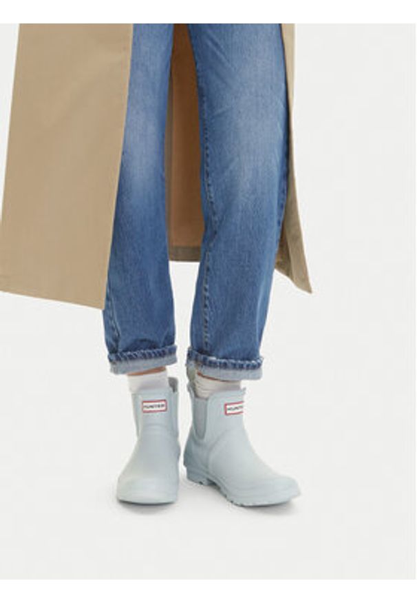 Hunter Kalosze HFW-001 Niebieski. Kolor: niebieski. Materiał: syntetyk