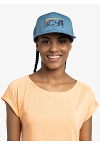 Czapka z daszkiem Buff Explore Trucker Cap - nidus blue L-XL. Kolor: niebieski. Sezon: zima