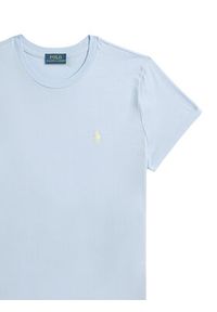 Polo Ralph Lauren T-Shirt 211B14605019 Niebieski jasny Classic Fit. Typ kołnierza: polo. Kolor: niebieski. Materiał: bawełna #6