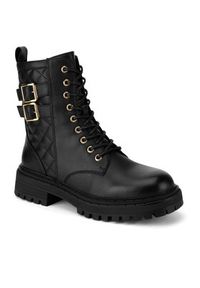 DeeZee Trzewiki HY60208-4 Czarny. Kolor: czarny. Materiał: skóra #3