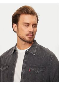 Levi's® Koszula jeansowa Barstow Western 85744-0038 Czarny Standard Fit. Kolor: czarny. Materiał: bawełna #6