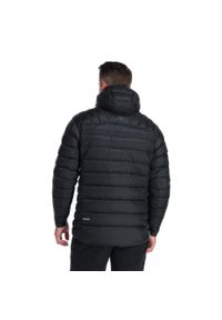 Kurtka puchowa męska Rab Electron Pro Down Jacket z kapturem. Typ kołnierza: kaptur. Kolor: czarny. Materiał: puch