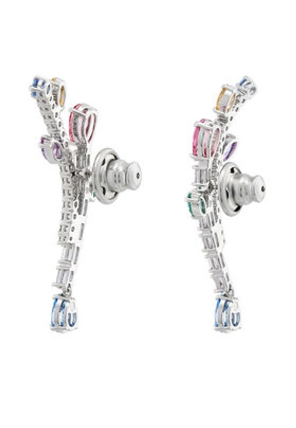 Swarovski Kolczyki 5737426 Srebrny. Materiał: metalowe. Kolor: srebrny