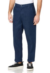 Lee - LEE RELAXED CHINO MĘSKIE SPODNIE JEANSOWE JEANSY DŻINSY RINSE L73NKE36