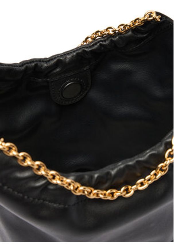 Coccinelle Torebka UF5 Coccinellesmash E5 U5F 58 01 01 Czarny. Kolor: czarny. Materiał: skórzane