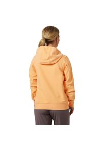 Bluza sportowa damska Helly Hansen Hh Logo Full Zip 2.0. Typ kołnierza: kaptur. Kolor: pomarańczowy #2