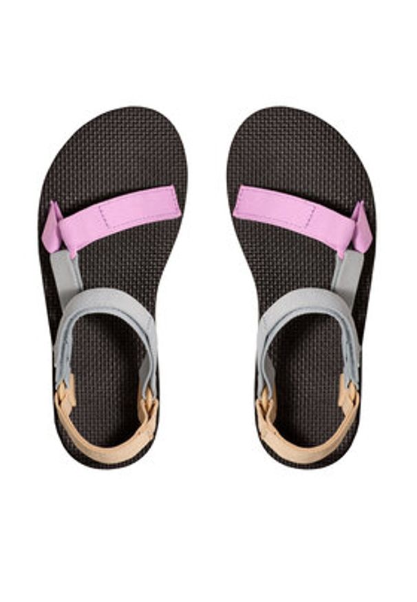 Teva Sandały Flatform Universal 1008844 Szary. Kolor: szary. Materiał: materiał
