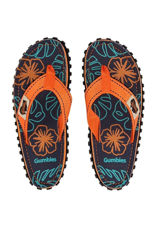 Gumbies - Japonki GUMBIES ISLANDER FLIP-FLOPS UNISEX. Kolor: pomarańczowy
