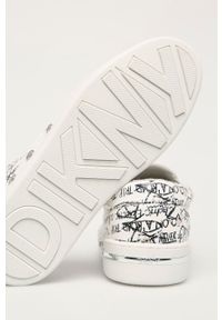 DKNY - Dkny - Tenisówki. Nosek buta: okrągły. Kolor: biały. Materiał: guma #4