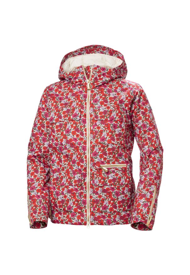 Damska kurtka narciarska Helly Hansen St. Moritz 2.0. Kolor: czerwony. Sezon: zima. Sport: narciarstwo