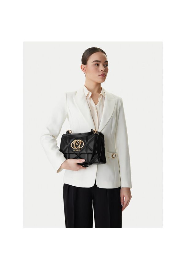 Love Moschino - Torebka LOVE MOSCHINO. Kolor: czarny