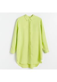 Reserved - Koszula z Tencelu™ Lyocellu - Zielony. Kolor: zielony #1
