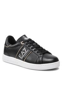 EA7 Emporio Armani Sneakersy X8X102 XK258 M700 Czarny. Kolor: czarny. Materiał: skóra #4