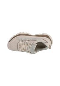 skechers - Buty do chodzenia damskie Skechers Uno Chaos. Kolor: beżowy. Materiał: skóra. Szerokość cholewki: normalna. Sport: turystyka piesza