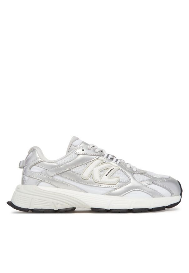 Karl Lagerfeld - KARL LAGERFELD Sneakersy Orion KL65525 Biały. Kolor: biały. Materiał: skóra