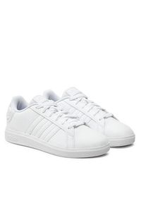 Adidas - adidas Sneakersy STAR WARS Grand Court 2.0 K IH7532 Biały. Kolor: biały. Materiał: skóra. Wzór: motyw z bajki #5