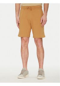 Blend Szorty sportowe 20717881 Brązowy Regular Fit. Kolor: brązowy. Materiał: bawełna. Styl: sportowy #1