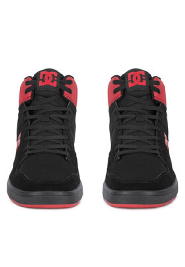 DC Shoes Sneakersy CURE HI TOP ADYS400072-XKKR Czarny. Kolor: czarny. Materiał: skóra