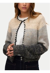 Vero Moda Sweter Jenna 10335750 Beżowy Standard Fit. Kolor: beżowy. Materiał: syntetyk #3