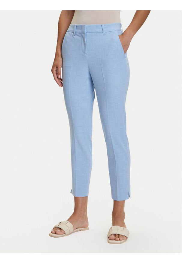 Tatuum Spodnie materiałowe Rimini T2505.150 Błękitny Slim Fit. Kolor: niebieski. Materiał: syntetyk