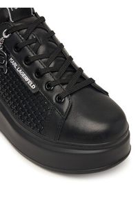 Karl Lagerfeld - KARL LAGERFELD Sneakersy KL63577N Czarny. Kolor: czarny. Materiał: skóra #3