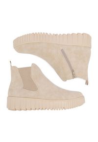 Rieker Botki CEO-Y6151-63 Beżowy. Kolor: beżowy. Materiał: materiał, syntetyk #2