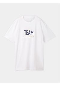Tom Tailor Denim T-Shirt 1040838 Biały Regular Fit. Kolor: biały. Materiał: bawełna #3
