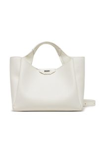 DKNY Torebka R51DYJ07 Szary. Kolor: szary. Materiał: skórzane