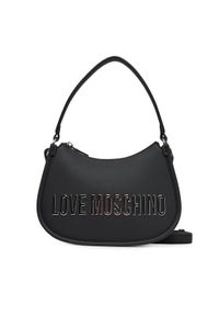 Love Moschino - LOVE MOSCHINO Torebka JC4027PP1NKD000B Czarny. Kolor: czarny. Materiał: skórzane