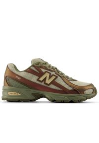 Buty unisex New Balance U740AB2 - zielone. Kolor: zielony. Materiał: syntetyk, materiał. Szerokość cholewki: normalna. Sezon: lato. Sport: turystyka piesza #1