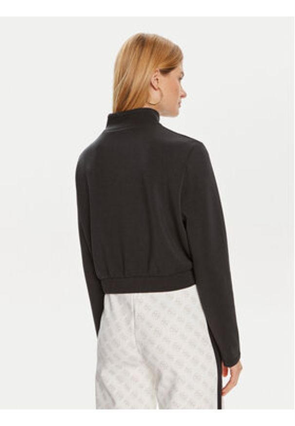 Guess Bluza Olympe V4YQ05 KCAY2 Czarny Regular Fit. Kolor: czarny. Materiał: syntetyk